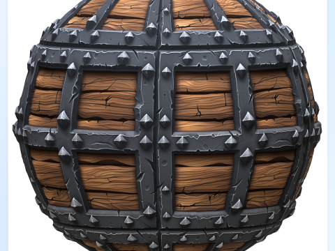Stylized Wood Seamless Texture CG Textures