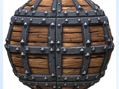 Stylized Wood Seamless Texture CG Textures