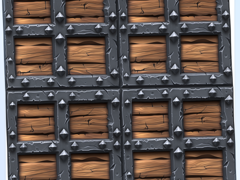 Stylized Wood Seamless Texture CG Textures