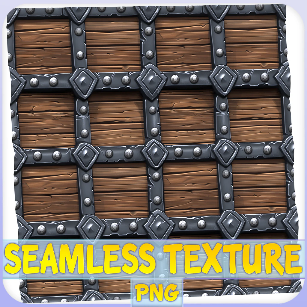 Stylized Wood Seamless Texture CG Textures .c4d .max .obj .3ds .fbx .stl .blend 