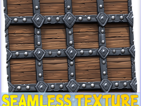 Stylized Wood Seamless Texture CG Текстуры