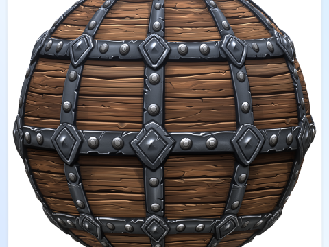Stylized Wood Seamless Texture CG Textures