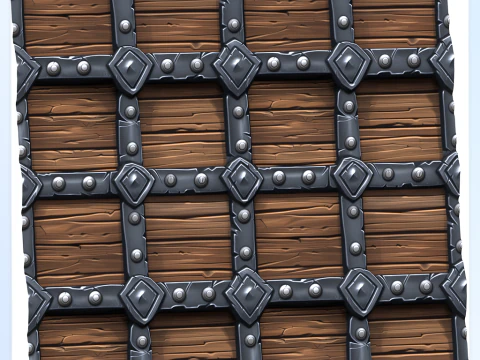 Stylized Wood Seamless Texture CG Textures