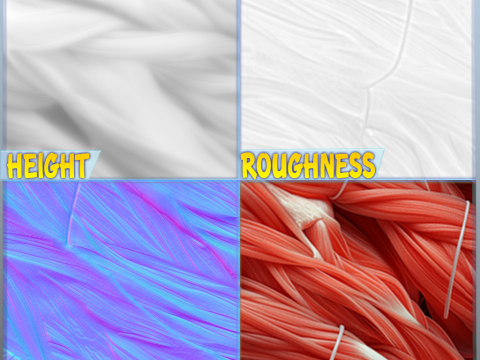 Anatomy Seamless Texture CG Tekstury