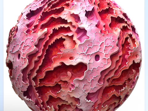 Anatomy Seamless Texture CG テクスチャ