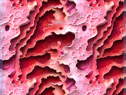 Anatomy Seamless Texture CG テクスチャ