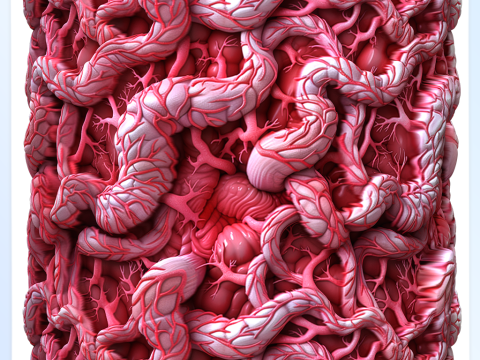 Anatomy Seamless Texture CG Texturen
