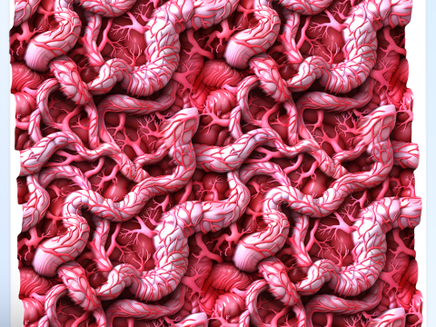Anatomy Seamless Texture CG Texturen