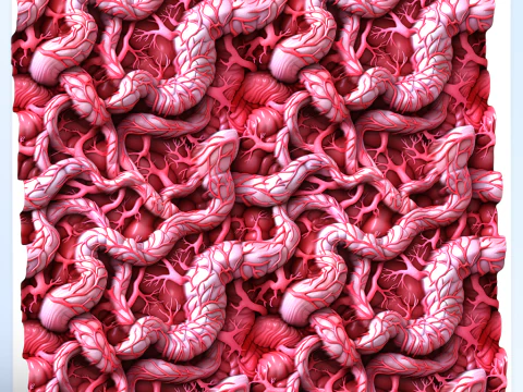 Anatomy Seamless Texture CG Textures