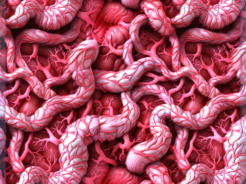Anatomy Seamless Texture CG Textures