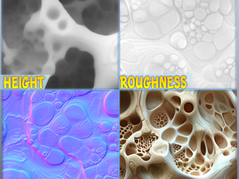 Anatomy Seamless Texture Tekstur CG