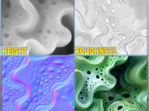 Anatomy Seamless Texture CG Textures