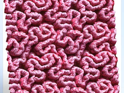 Anatomia Bezszwowa Tekstura CG Tekstury