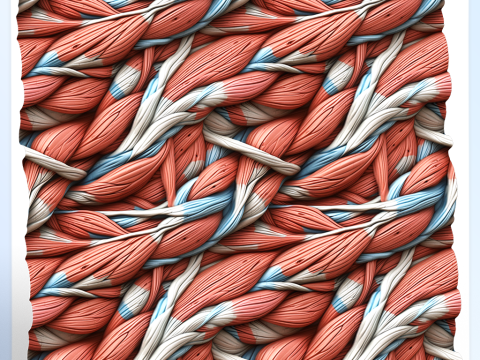 Anatomy Seamless Texture CG 纹理