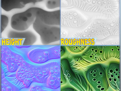 Anatomy Seamless Texture CG Textures