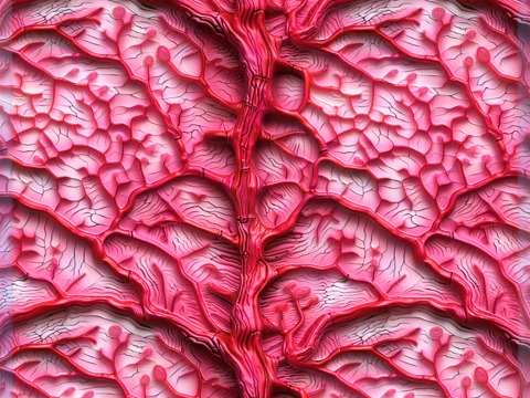 Textura sem costura de anatomia Texturas CG