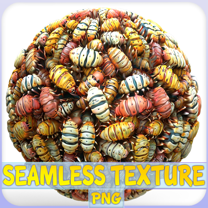 Bug Seamless Texture CG Textures .c4d .max .obj .3ds .fbx .stl .blend 