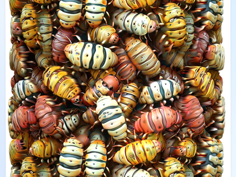 Bug Seamless Texture CG Textures