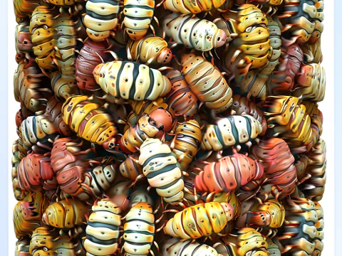 Bug Seamless Texture CG Textures