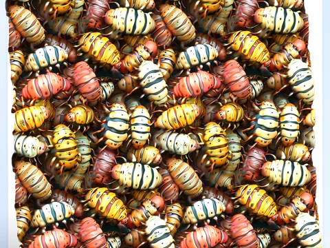 Bug Seamless Texture CG Textures