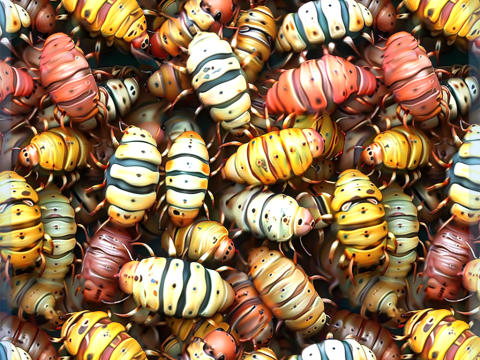 Bug Seamless Texture CG Textures