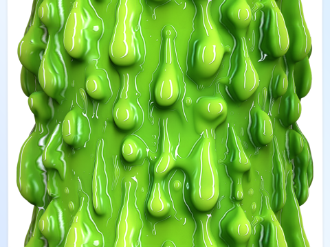 Stylized Slime Seamless Texture CG 텍스쳐