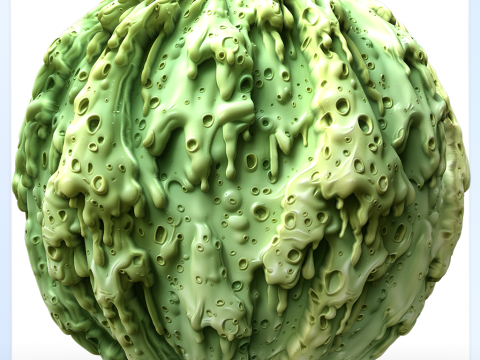 Stylized Slime Seamless Texture CG Textures