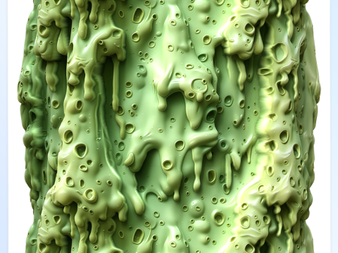 Stylized Slime Seamless Texture CG Textures