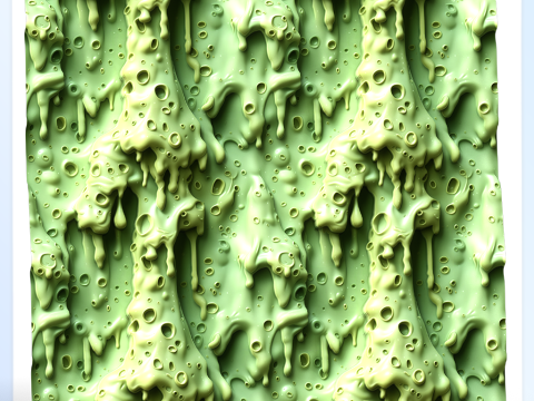 Stylized Slime Seamless Texture CG Textures