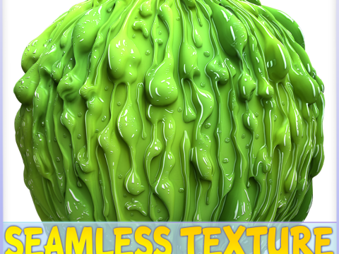 Stylized Slime Seamless Texture CG Textures