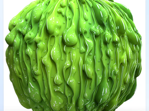 Stylized Slime Seamless Texture CG Textures