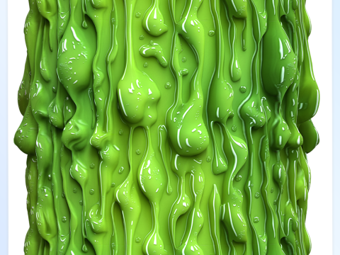 Stylized Slime Seamless Texture CG Textures