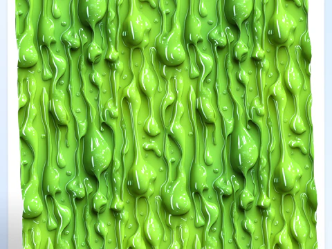 Stylized Slime Seamless Texture CG Textures