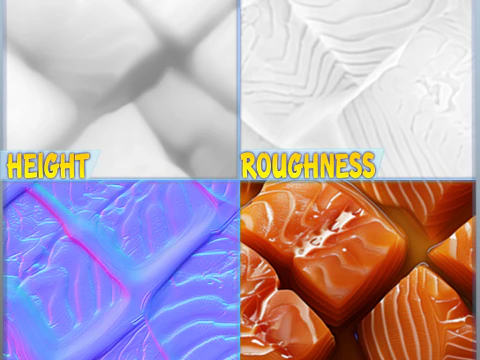 Food Seamless Texture CG Textures