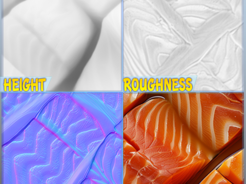 Food Seamless Texture CG टेक्स्चर्स