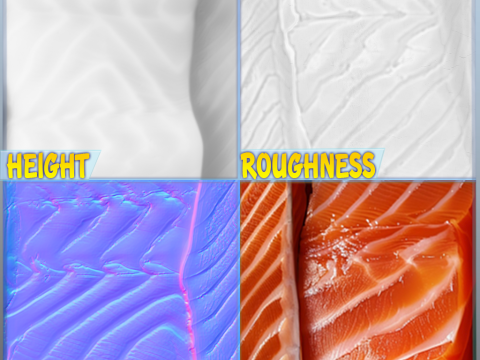 Food Seamless Texture CG Texturen