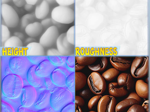 Struttura senza giunte dell'alimento CG Textures