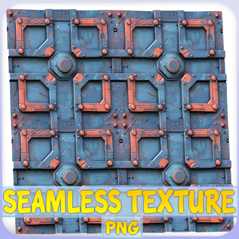 Sci-FI Seamless Texture CG Textures .c4d .max .obj .3ds .fbx .stl .blend 