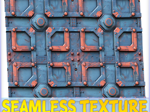 Sci-FI Seamless Texture CG Текстуры