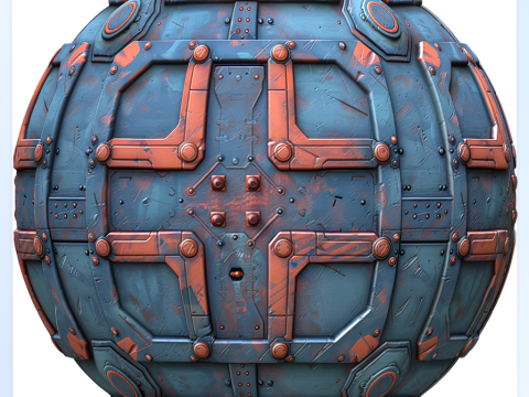 Sci-FI Seamless Texture CG Textures