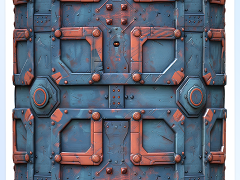 Sci-FI Seamless Texture CG Textures