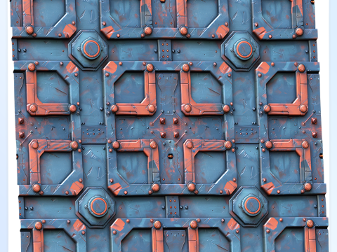 Sci-FI Seamless Texture CG Textures