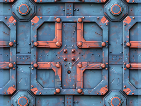 Sci-FI Seamless Texture CG Textures
