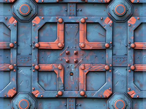 Sci-FI Seamless Texture CG Textures