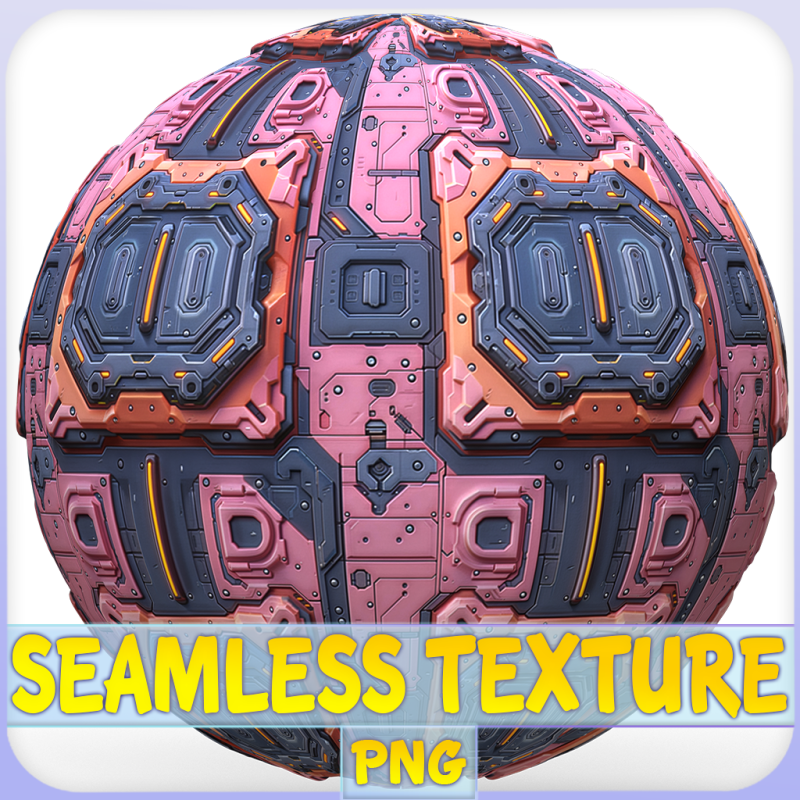 Sci-FI Seamless Texture Texturas CG .c4d .max .obj .3ds .fbx .stl .blend 
