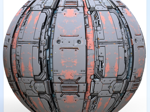 Sci-FI Seamless Texture CG Textures