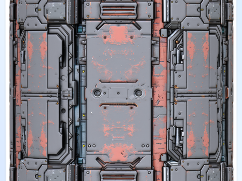 Sci-FI Seamless Texture CG Textures