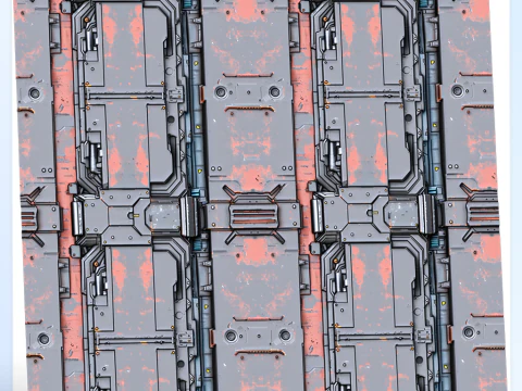 Textura sem costura de fic&ccedil;&atilde;o cient&iacute;fica Texturas CG