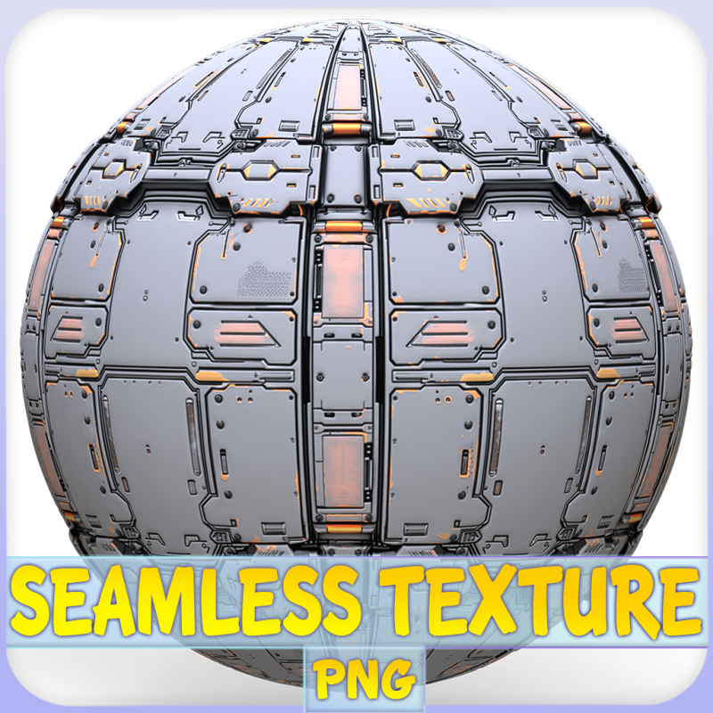 Sci-FI Seamless Texture CG 纹理 .c4d .max .obj .3ds .fbx .stl .blend 