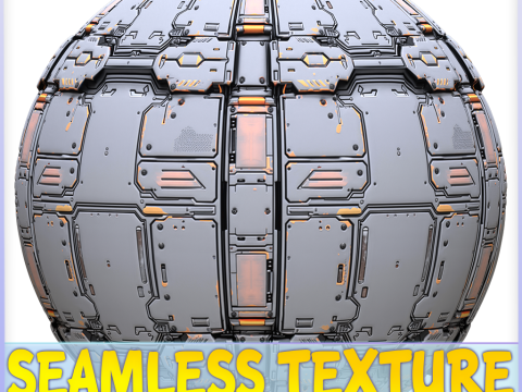 Sci-FI Seamless Texture CG Textures